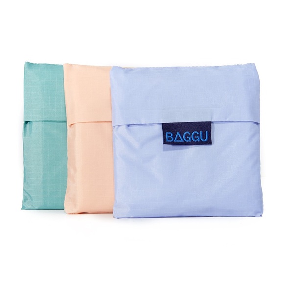 (Set of 2) Baggu Pastel Reusable Standard Totes - Picture 2 of 2